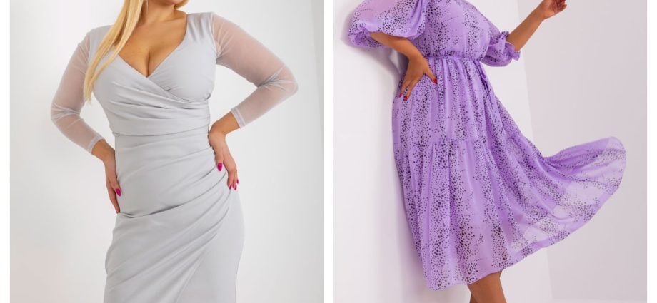 Dopasowane sukienki na wesele plus size